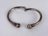 Sterling Silver Clamp Bracelet
