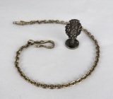 Victorian Pocket Watch Chain and Wax Seal