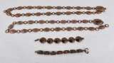 1950s Copper Concho Belts and Bracelets