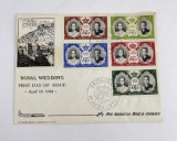 Royal Wedding First Day Issue Cover 1956