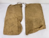 Pair of WW1 Sand Bags US Army