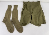 WW2 US Army Socks & Underwear