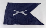 Vietnam War Infantry Guidon Blank Flag
