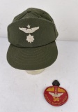 Vietnam Helicopter Pilots Hat and Badge