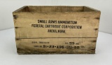 WW2 12 Ga Trench Shotgun Wooden Ammo Crate