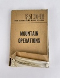 Mountain Operations FM 70-10
