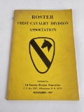 Roster First Cavalry Division Association 1967