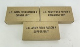 WW2 Reproduction Brown K Ration Boxes