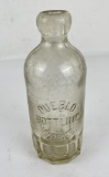 Pueblo Bottling Works Colorado Hutch Bottle