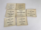 WW2 Lot of 7 Packets of US Navy Photographs