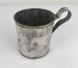 Civil War Soldiers Drinking Cup Tin