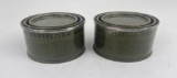Lot of 2 US Army Boot Dubbing Grease