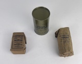 WW2 Plaster of Paris Bandages Leg Splint
