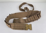 Spanish American War Mills Dog Head Shotgun Belt