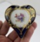Limoges France Porcelain Heart Shaped Box