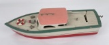 Vintage Japanese Battery Operated Toy Boat