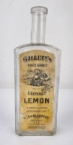 Gillett's High Grade Lemon Extract Bottle