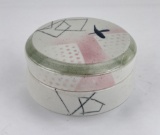 Studio Pottery Porcelain Lidded Box