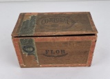 Antique Corporal Flor Cigar Box