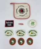 Antique Railroad Patches Great Northern