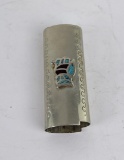 Zuni Inlaid Cigarette Lighter Case Cover