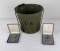 US Army Medals and Water Bucket
