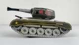 Japanese Tin Friction Toy Tank M50