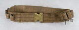 Spanish American War Mills Dog Head Shotgun Belt