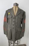 USMC WW2 Forest Green Sargeants Jacket 1936