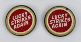 WW2 Lucky Strike Cigarette Buttons