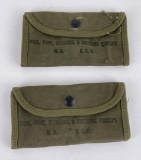 WW2 US Navy First Aid Pouches