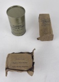 WW2 Plaster of Paris Bandages Leg Splint