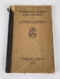 Command, Staff and Tactics National Guard 1923