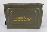 WW2 Browning .30 cal Ammo Box Can