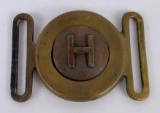 WW1 US Cavalry Two Piece Buckle Headquarters