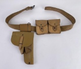 French Indo-China MAS Pistol Holster Rig Belt