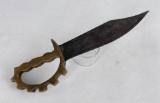 WW2 US Australian Small Cog Knuckle Knife Bowie