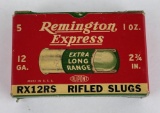 Remington Express 12ga 1oz Rifled Slugs
