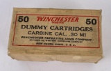 Winchester Dummy Cartridges .30 Carbine