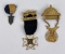 Group of California Shriners Masonic Medals