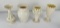 Irish Belleek Porcelain Vases