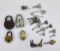 Collection of Padlocks Locks and Keys