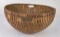 Native American Indian Splint Ash Gathering Basket