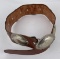 Nickel Silver Concho Belt