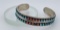 Old Pawn Navajo Sterling Silver Turquoise Bracelet