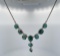 Sterling Silver Turquoise Necklace