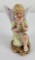 Porcelain Cupid Putti Vase