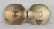 Pair of Sabian Cymbals 14