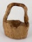 Teak Root Hand Carved Basket