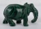 Malachite Carved Elephant